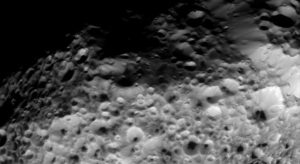 hollow moon surface
